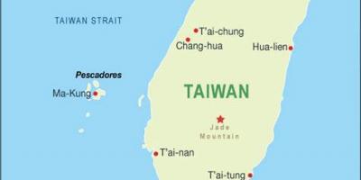 Tchaj-wan taoyuan mezinárodní letiště mapě