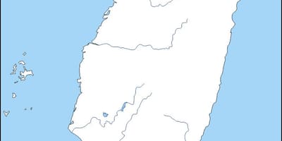 Mapa Tchaj-wan osnovy